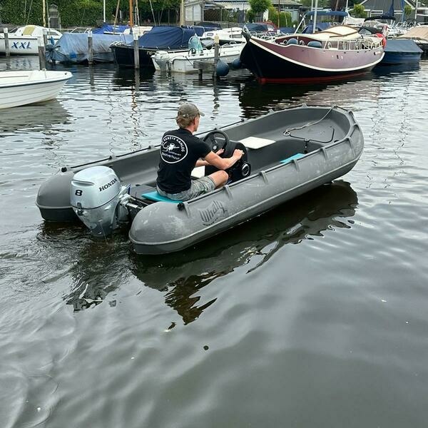 Kunststof Motorboot Vermietung Breukelen